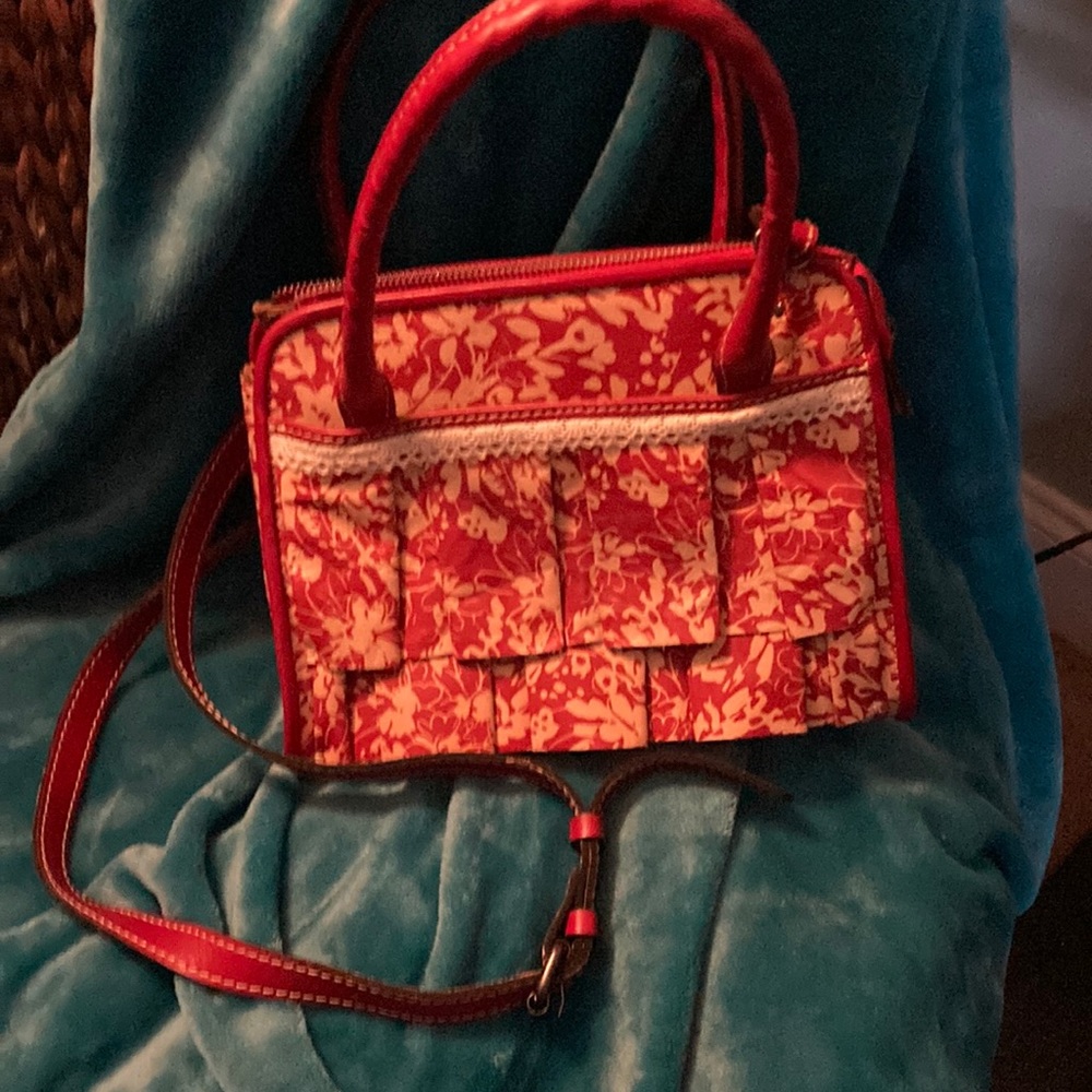 Patricia Nash leather wrist carry or cross body pocket book. - Picture 2 of 8